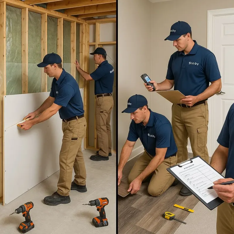 Repairs and Reconstruction process in Juneau, WI